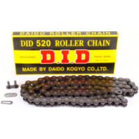 chain standard, 520, 120 with clip lock / usable up to 22,06kW (30HP)