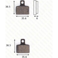 disc brake pad MCB 767 homologated