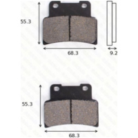 disc brake pad MCB 785 SRQ without homologation