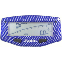 ACE-1600 speedometer, tachometer, temperature and fuel gauges, carbon blue