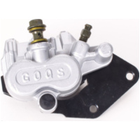 two piston brake caliper for rear disc brake incl. pads for GY6 125/150cc 152/157QMI/J