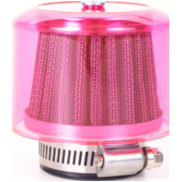 air filter Air-System metal gauze filter 35mm straight version red shield