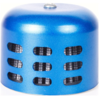 air filter Power aluminum cap / shield 28-44mm carb connection blue