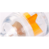 fuel filter Fast Flow II - orange for 6mm tube inner diameter