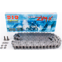 X-ring reinforced chain VX, 428, 130 Black with clip lock / usable up to 22kW (30HP) / up to 500cc