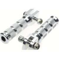 Fußstütze, Footpeg Fußrastensatz rund Alu 2571075 passend für Yamaha TZR  250 2MA 1987 (vorne)
