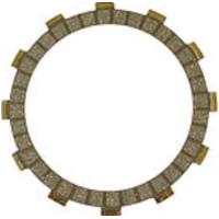 friction plate for Yamaha FZ1 Fazer '01-05 35501369