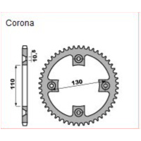 PBR Sprocket 4303-C45 40 teeth