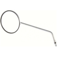 Mirror chrome leftM10 right-threaded (single) long arm