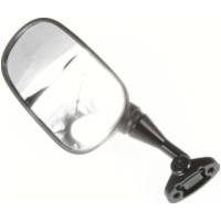 Mirror, right black (single) E-homologated