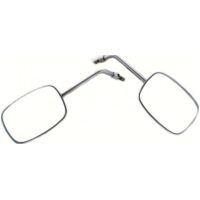 Mirror pair chrome M10 (pair) left and right thread