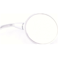 Mirror RIGHT CHROME (single)
