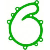 water pump gasket compare no. 17431-31002