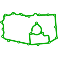 oil pan gasket (compare no. T1230224)