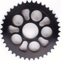 aluminium rear sprocket hard anodized smoke grey DUC748/916/996520T41Z incl. Teflon ring