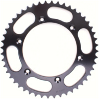 PBR aluminium rear sprocket hard anodized smoke grey 42T 520