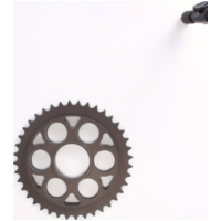 PBR rear sprocket hard anodized smoke grey 520 - 40T