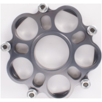 PBR aluminium rear sprocket holder smoke grey 525 / 520