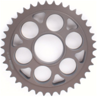 PBR aluminium rear sprocket hard anodized smoke grey 38Z 525T