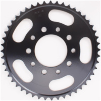 PBR aluminium rear sprocket hard anodized smoke grey 41Z 530T