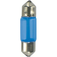 12V Blu-Xe festoon lamp - 8x28 mm - 10W - SV7-8 - 2 pcs - D/Blister