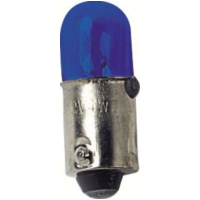 Blaue MICRO-LAMPE BA9S 4W, 2 Stk