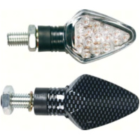 "Penta" LED Blinker Set 12V - Carbon Look