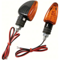Arrow indictor set - 12V LED - carbon design