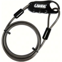 Portex, combination lock with security cable - 150 cm