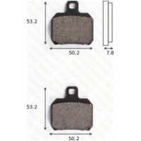 Disc brake pads MCB700SRM