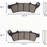 Disc brake pads MCB726SRM