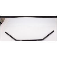 965mm / 1" - 25,4mm steel handlebar with notches for cables MCL 133 SKK black