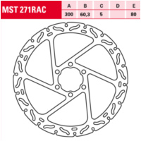 Bremsscheibe starr MST 271 RAC