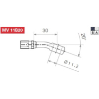 TRW Vario-Fitting 20° 11,2mm