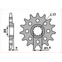 PBR Ritzel 2167, -520, 14 Zähne