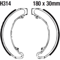 Brake shoes with spring EBC H314