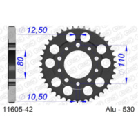 Alu-Kettenrad AFAM 520 - 45Z Gun Metal 1150945