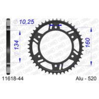 Alu-Kettenrad AFAM 530 - 41Z Gun Metal 1161641