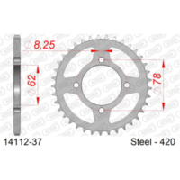 Alu-Kettenrad AFAM 525 - 45Z Gun Metal 1381545