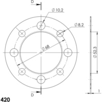 Edge-Disc Supersprox 420/38Z grün ACD80138GRN
