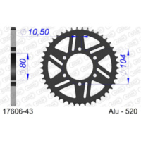 Alu-Kettenrad AFAM 520 - 46Z Gun Metal 17206N46