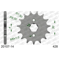 Alu Chain Wheel - Rear Sprocket AFAM 520 - 45t Gun Metal 1760645