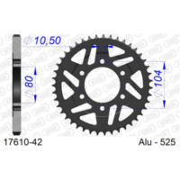 Alu-Kettenrad AFAM 520 - 41Z Gun Metal 1740441