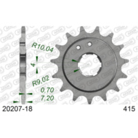 Front Sprocket AFAM 428 - 14t 2010814