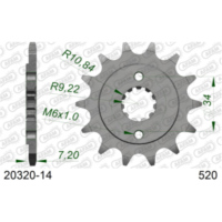 Ritzel AFAM 520 - 15Z 2030515