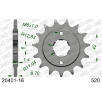 Front Sprocket AFAM 520 - 13t 2031013