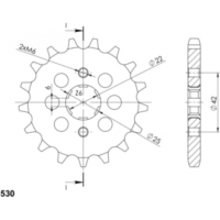 Front Sprocket 530/16t