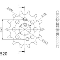 Ritzel Supersprox 520/15Z 20436-15