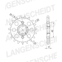 Ritzel Supersprox 428/19Z 21304-19