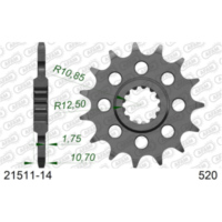 Front Sprocket AFAM 520 - 13t 2130913